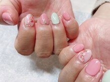 アンジュネイル(Angenail)/オフィス系さくらピンク