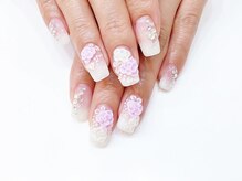 ネイルコレクション ベビーピンク(Baby Pink)/ジェルアート放題☆３Ｄフラワー