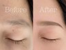 美眉毛アイブロウデザインWAX＋間引き（毛量調整）＋眉毛メイク仕上げ ¥3800