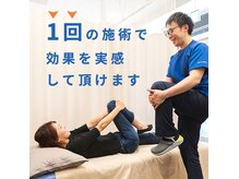 施術は理学療法士の有資格者が行います。