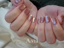 エイヴィア(A.via)/メニュー：マグネットネイル
