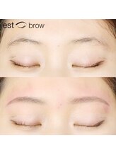 エストブロウ 麻布十番店(est brow)/眉毛 アイブロウ 間引