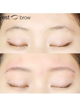 エストブロウ 麻布十番店(est brow)/眉毛 アイブロウ 間引