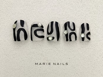 マリーネイルズ 大阪梅田店(MARIE NAILS)/新規様7000円 0417f リボン