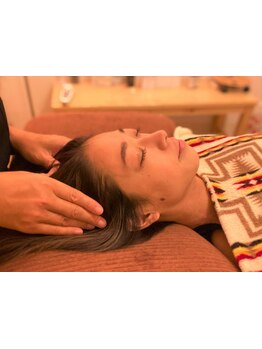 ヘッドスパで癒されたい