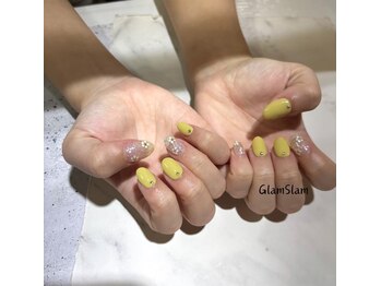 グラムスラム(GLAMSLAM)/お花ネイル