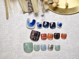 チェック×ニュアンス