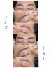 ★【HBL眉毛パーマ♪WAX脱毛+メイク付き】メンズok¥7000→¥5480