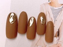 ネイルサロンフォーユー(for u)/マット×ミラー￥5980