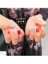 ハラジュクネイルズ(harajukunails)/ニュアンス/アートやり放題 60分