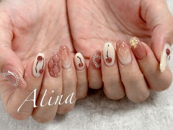 エリナネイルサロン池袋(Alina Nail Salon)/さくらんぼネイル