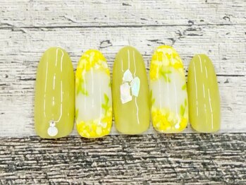 プルミエ ネイル(Premier Nail)/ミモザネイル★NEW