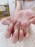 【自爪】アート／パーツ付け放題6本まで★ パラジェル使用 6980円