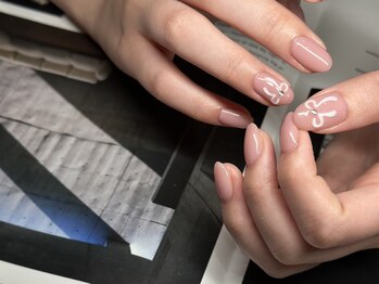 アース コアフュールボーテ 高岡店(EARTH coiffure beaute)/リボンネイル