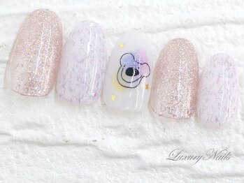 ラグジュアリーネイルズ カワグチ(Luxury Nails Kawaguchi)/もけもけ*くまさんNail