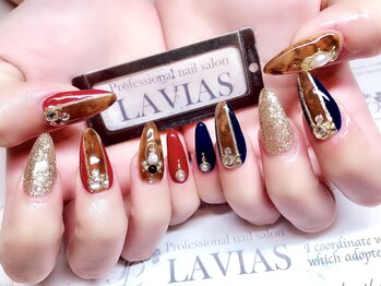 プロフェッショナル ネイルサロン ラヴィアス(LAVIAS)/【スカルプ】10本アートし放題