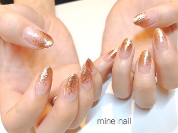 マイン ネイル(mine nail)/ラメグラデーション♪