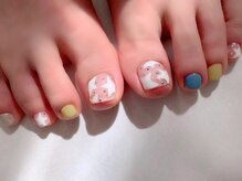 キラネイル アンド アイラッシュ by World Beauty(KIRA)/星柄フット