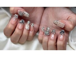 ラメグラ★長さ出し★スカルプ