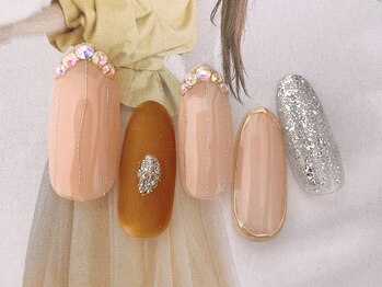 ネイルサロンフォーユー(for u)/ナチュラルニュアンス　¥6980