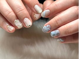ちぐはぐニュアンスネイル