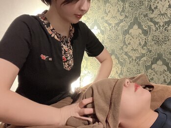 リラクプラス 清水沼田店(RELAXPLUS+)の写真/完全個室★人気本格リラクサロン！【ボディケア60分+ヘッド20分¥6000】全身&首肩こり・眼精疲労にも◎