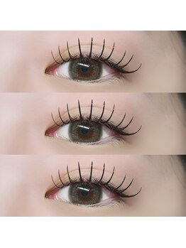 サンクリュクス 栄店(CINQ LUXE)の写真/【満足度の高い似合わせ技術】悩んできた目元が魅力に変わる！目元の幅や形から最適なデザインをご提案。