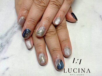 ネイルスタジオ ルキナ(LUCINA)/T-155 マグネットアートデザイン