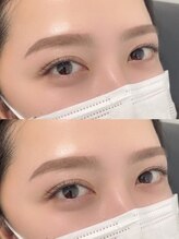 ルミシアトウキョウ 仙台店(LUMICIA.TOKYO)/ストレート眉/アイブロウWAX