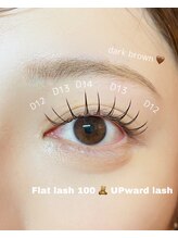 チャーム 四条烏丸(Charm)/フラットラッシュ《ブラウン》