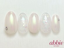 ネイルサロン アビー グランデュオ蒲田店(abbie)/ミルキーオーロラ[A]¥9350