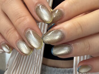 フィロンネイル 蒲田店(filonnail)/スキニーフレンチ※マグベース
