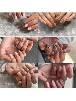 ランシェル(RANSHELL,8)の写真/nail部門　eye部門　同時施術可能◎