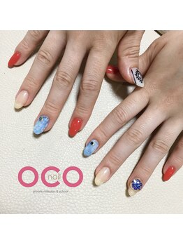 オコネイル ネイルサロンアンドスクール(OCO nail)/denim × Nordic