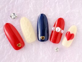 カジュアルニットネイル