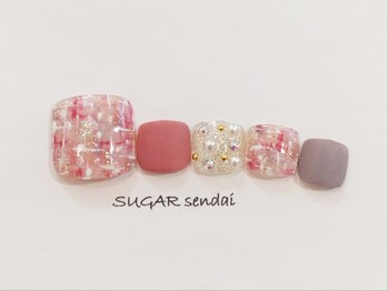 シュガーセンダイ(SUGAR sendai)/ふんわりツイード☆定額11900円