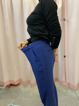 中目黒下半身ダイエット専門整体サロン/【論より証拠】