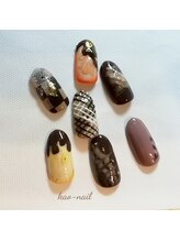 カオ ネイル(kao nail)/バレンタインネイル　6500円