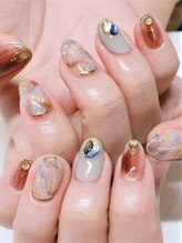 ヨロ(YOLO)/ニュアンス/塗りかけ/大人/春夏