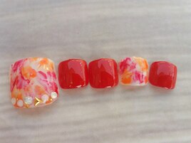 フット：定額アート￥8000