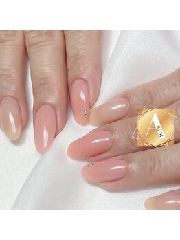 シンプル王道オフィスネイル☆