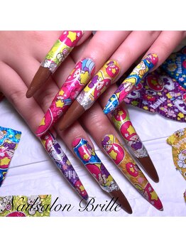 エスフィーネイルサロン ブリーユ(Esfy nailsalon Brille)/ツインクルチョコネイル