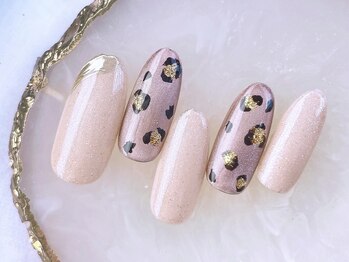 ネイルサロンフォーユー(for u)/レオパードネイル¥6980