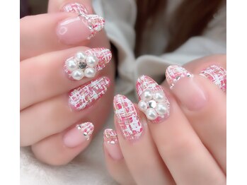 エクラ(ECLAT)/ぴんくツイード