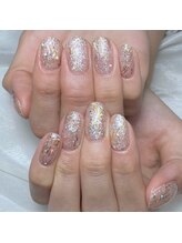 エツキネイル(悦木Nail)/ラメワンカラー
