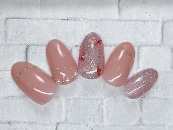 アルセア 上野御徒町店(Alcea)/押し花ネイル フラッシュネイル