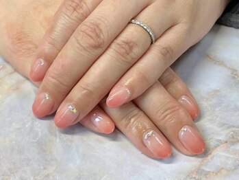 ディースタイル ネイルスタジオ(d-style)/奥沢限グラデーションorフレンチ