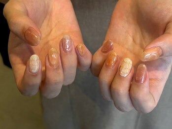 ネイル アトリエ フイユ イセサキ(Nail atelier Feuill isesaki)/design full