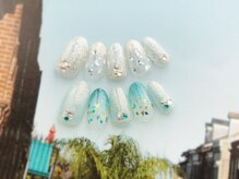 ネイルサロン ブリオン(Nail Salon Bullion)/キラキラダイヤホログラムネイル