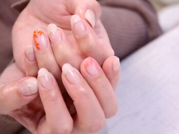 ラルネイル 大宮(Lull. nail)/*フラワー*アシンメトリー*
